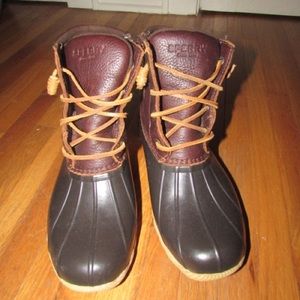 sperry duck boots